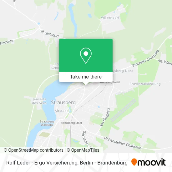 Ralf Leder - Ergo Versicherung map