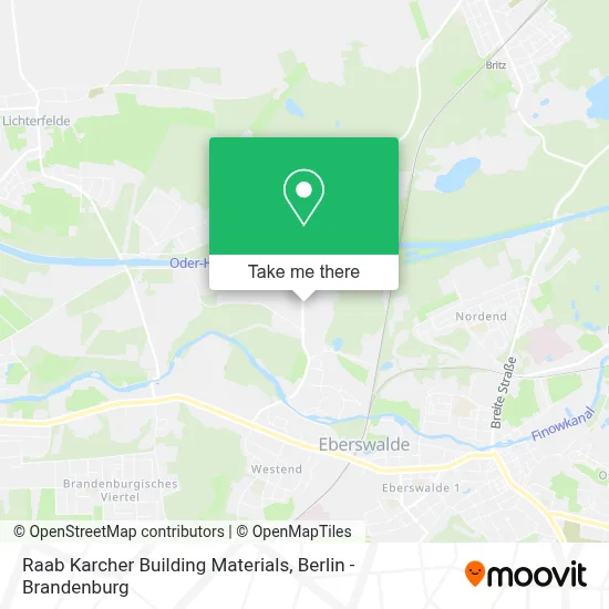 Raab Karcher Building Materials map