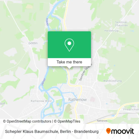Schepler Klaus Baumschule map