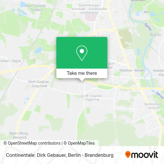 Continentale: Dirk Gebauer map