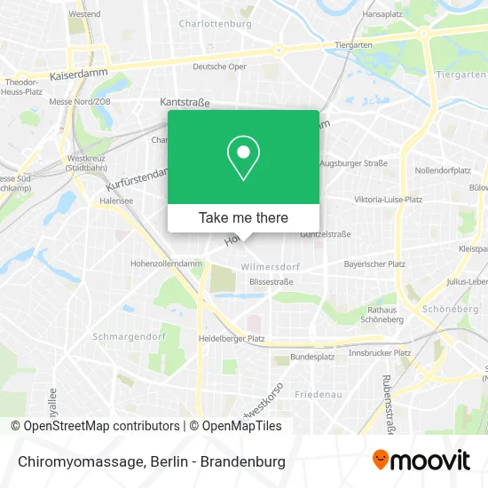 Chiromyomassage map