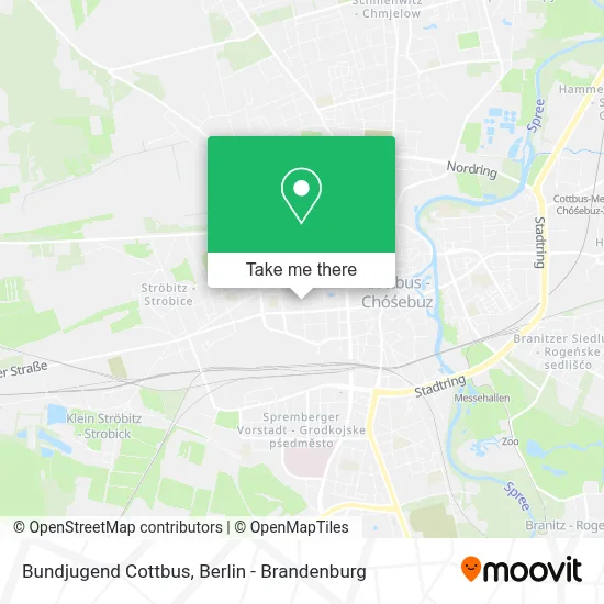 Bundjugend Cottbus map
