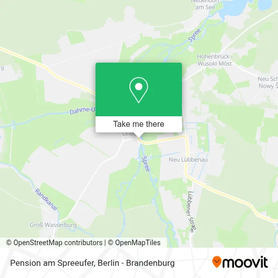 Pension am Spreeufer map