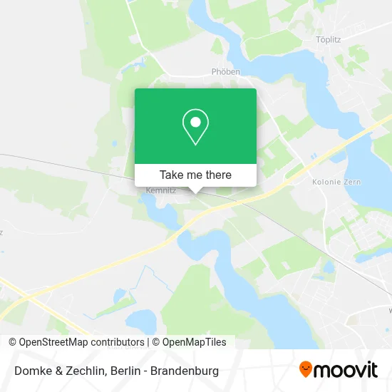 Domke & Zechlin map
