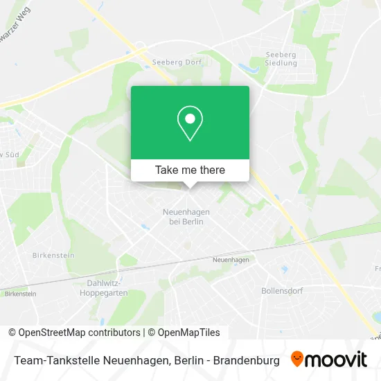 Team-Tankstelle Neuenhagen map