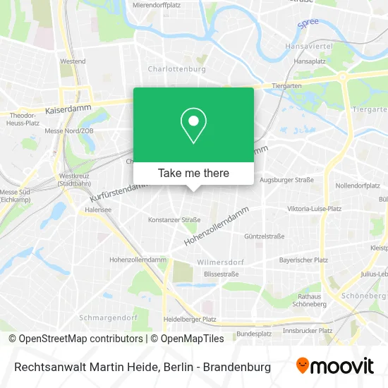 Rechtsanwalt Martin Heide map