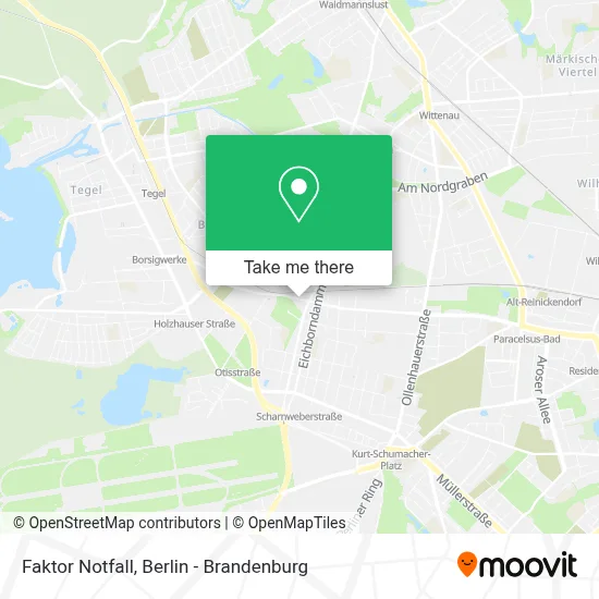 Faktor Notfall map