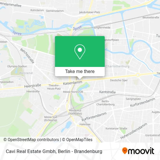 Cavi Real Estate Gmbh map