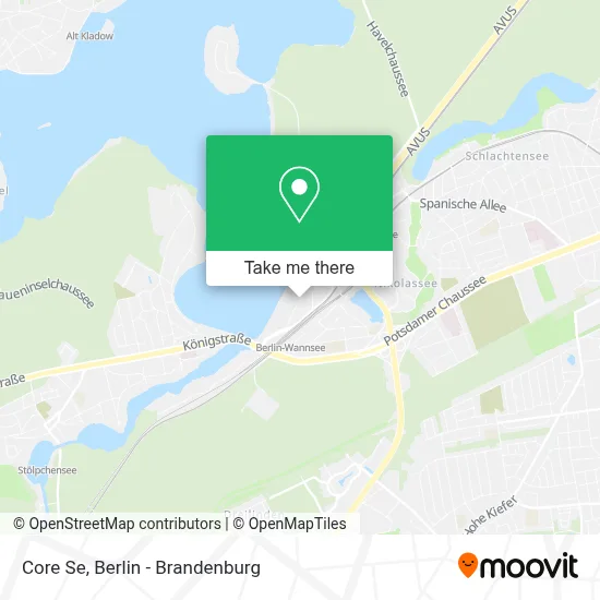 Core Se map