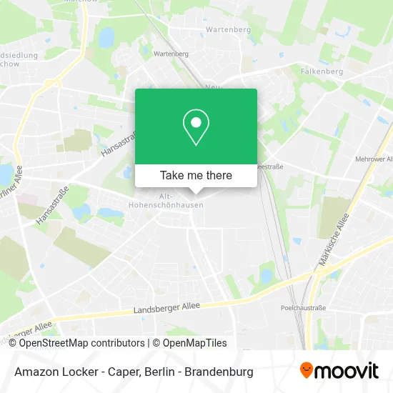 Amazon Locker - Caper map