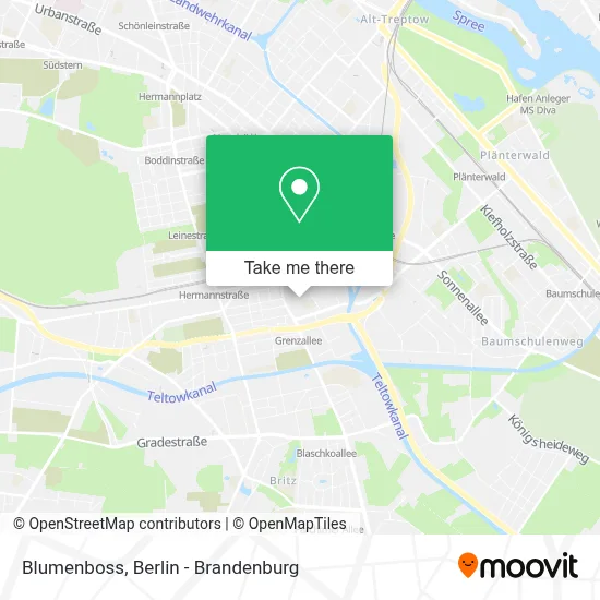 Blumenboss map