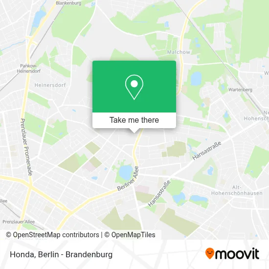 Honda map