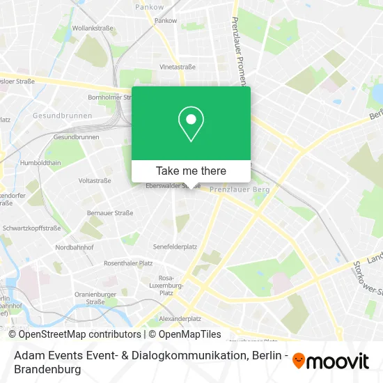 Adam Events Event- & Dialogkommunikation map