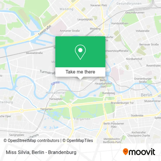 Miss Silvia map