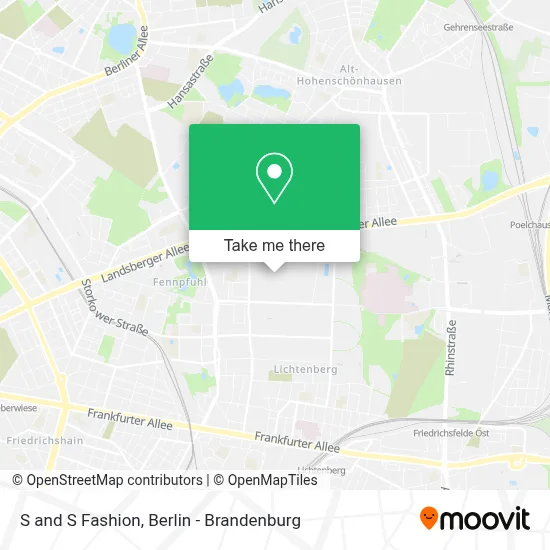 S And S Fashion map