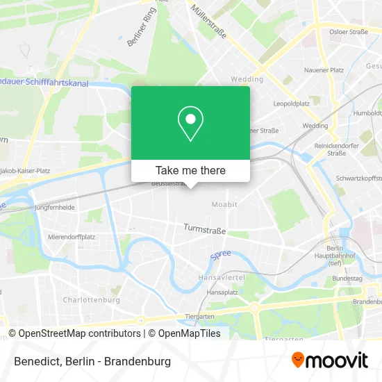 Benedict map