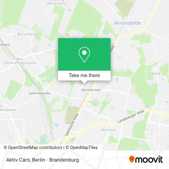 Aktiv Cars map