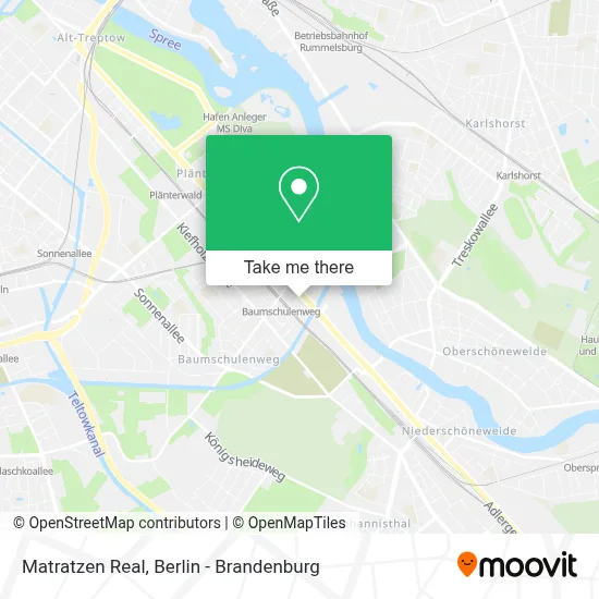 Matratzen Real map