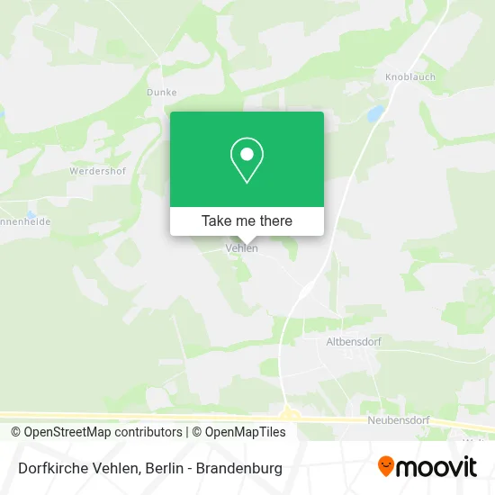 Dorfkirche Vehlen map