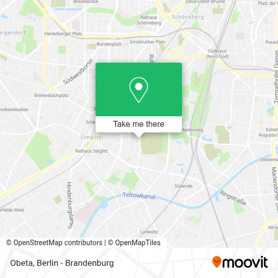 Obeta map