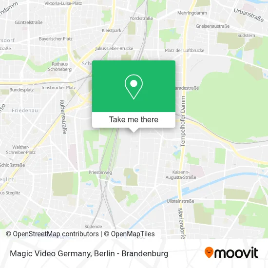 Magic Video Germany map