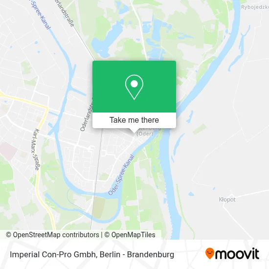 Imperial Con-Pro Gmbh map