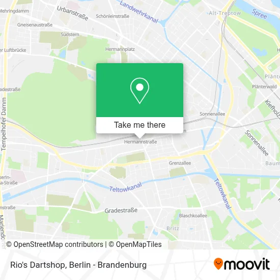 Rio's Dartshop map