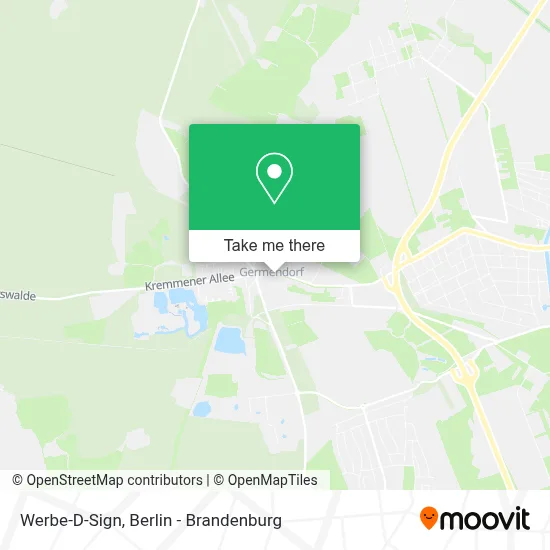 Werbe-D-Sign map