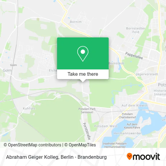 Abraham Geiger Kolleg map