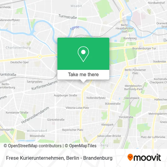 Frese Kurierunternehmen map
