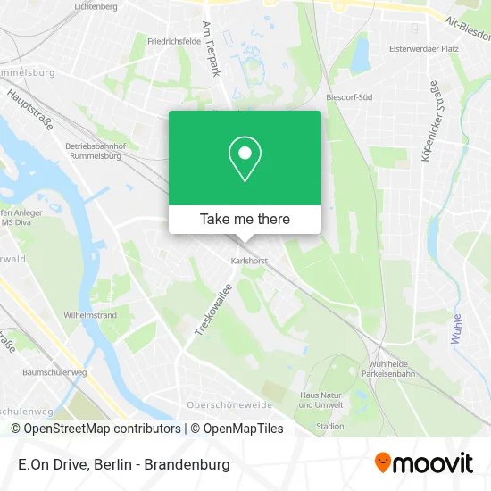 E.On Drive map