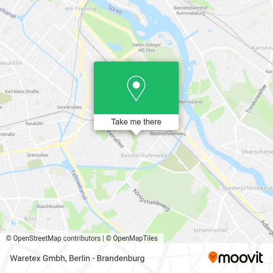 Waretex Gmbh map