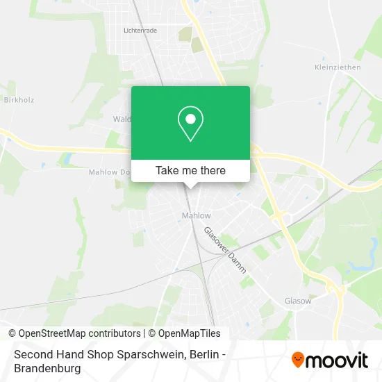 Second Hand Shop Sparschwein map