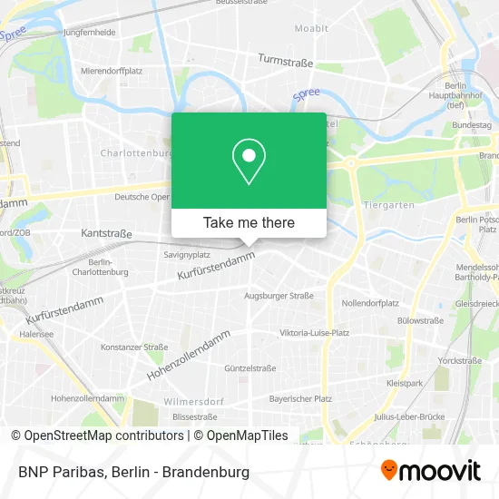 Bnp Paribas map
