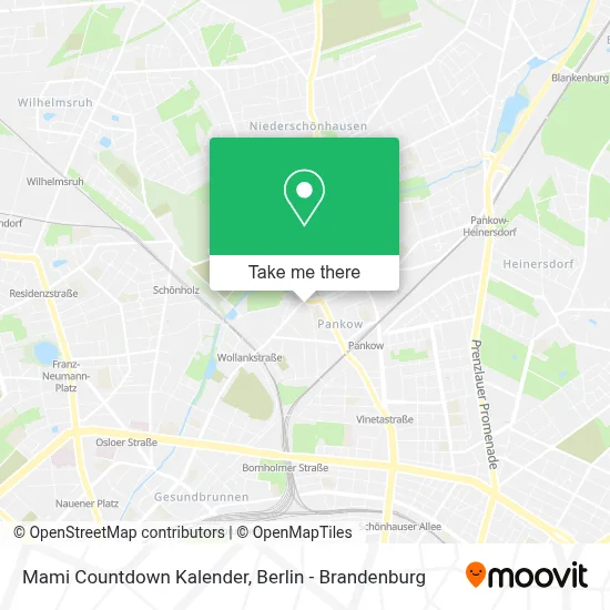Mami Countdown Kalender map