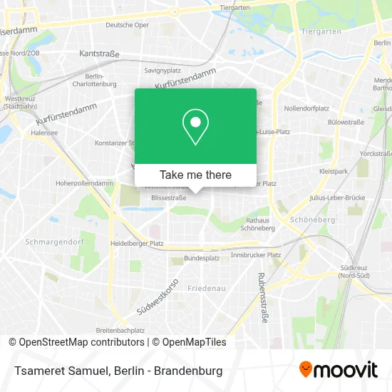 Tsameret Samuel map