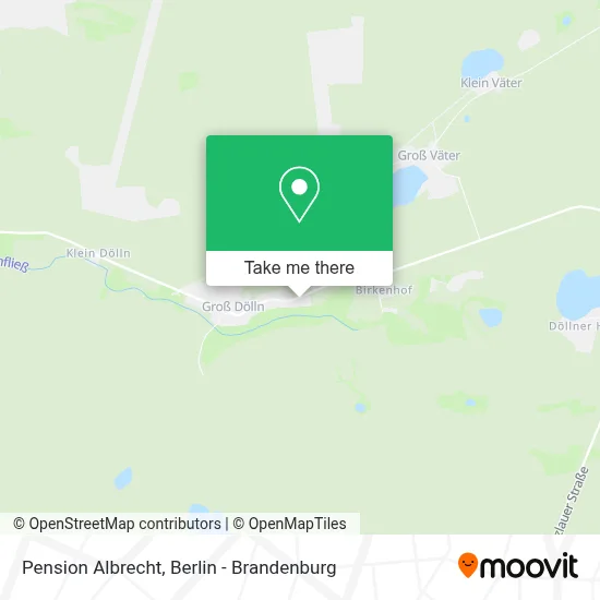 Pension Albrecht map