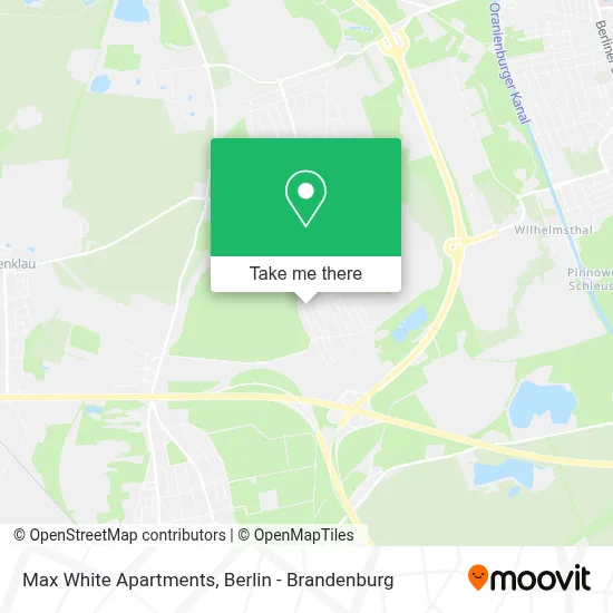 Max White Apartments map
