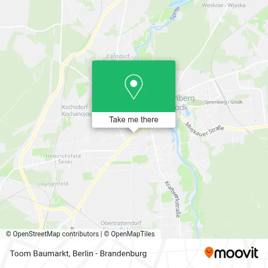 Toom Baumarkt map