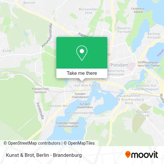 Kunst & Brot map