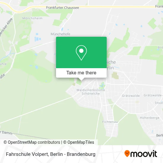 Fahrschule Volpert map