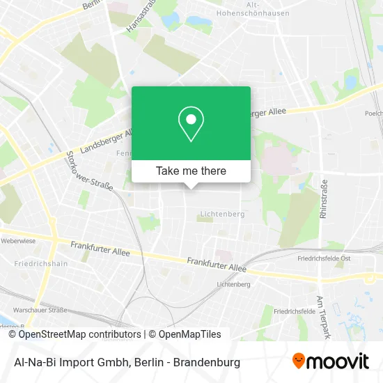 Al-Na-Bi Import Gmbh map
