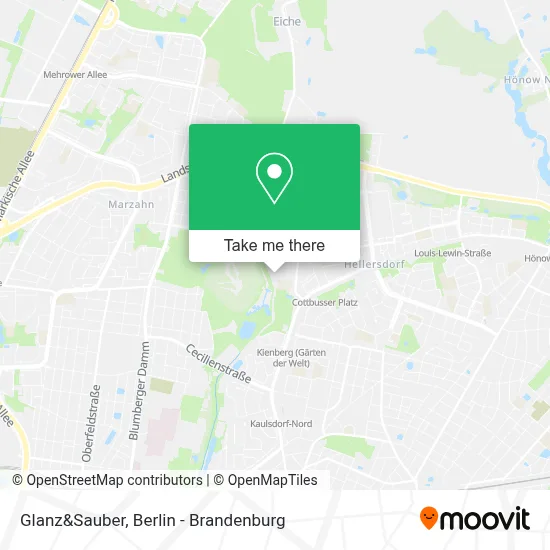 Glanz&Sauber map