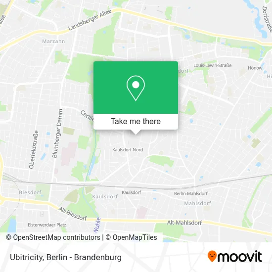 Ubitricity map