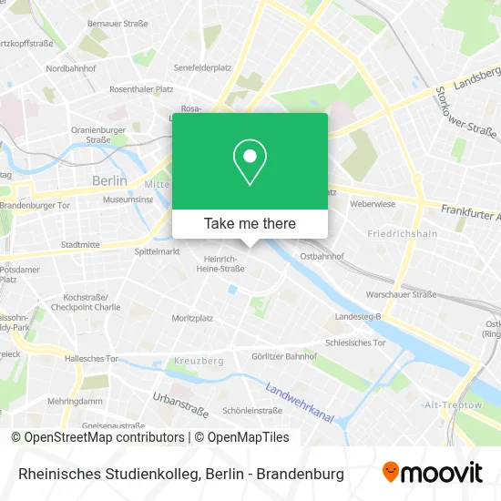Rheinisches Studienkolleg map