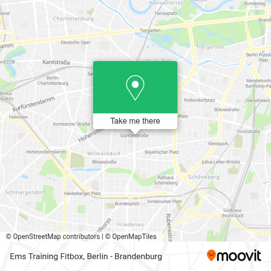 Ems Training Fitbox map