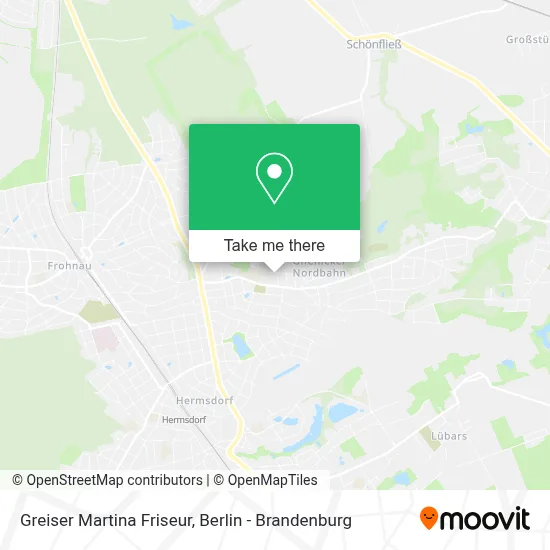 Greiser Martina Friseur map