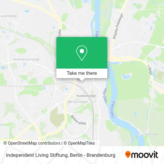 Independent Living Stiftung map