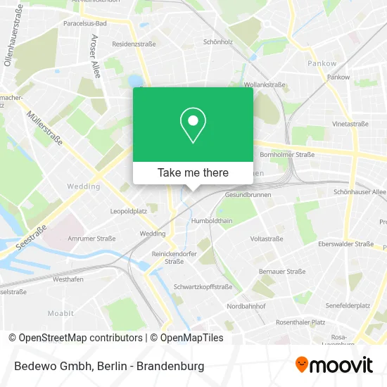 Bedewo Gmbh map