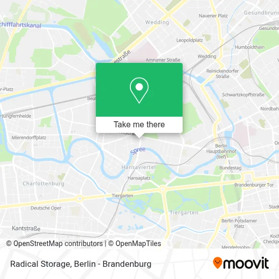 Radical Storage map